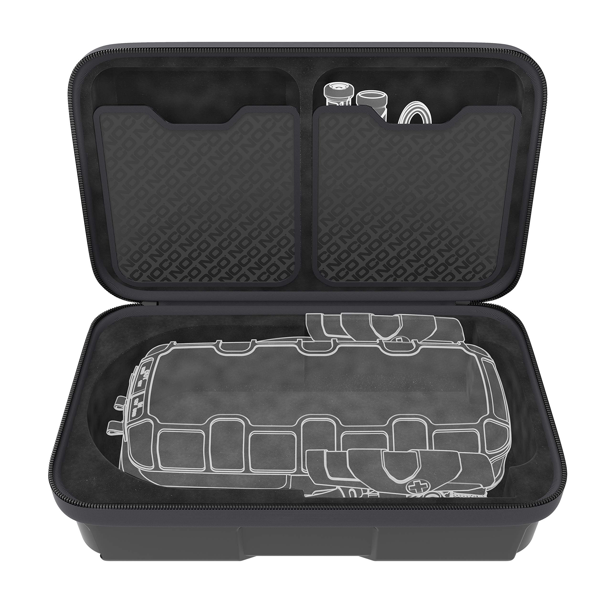 NOCO GBC015 case zipper close-up highlighting secure enclosure.
