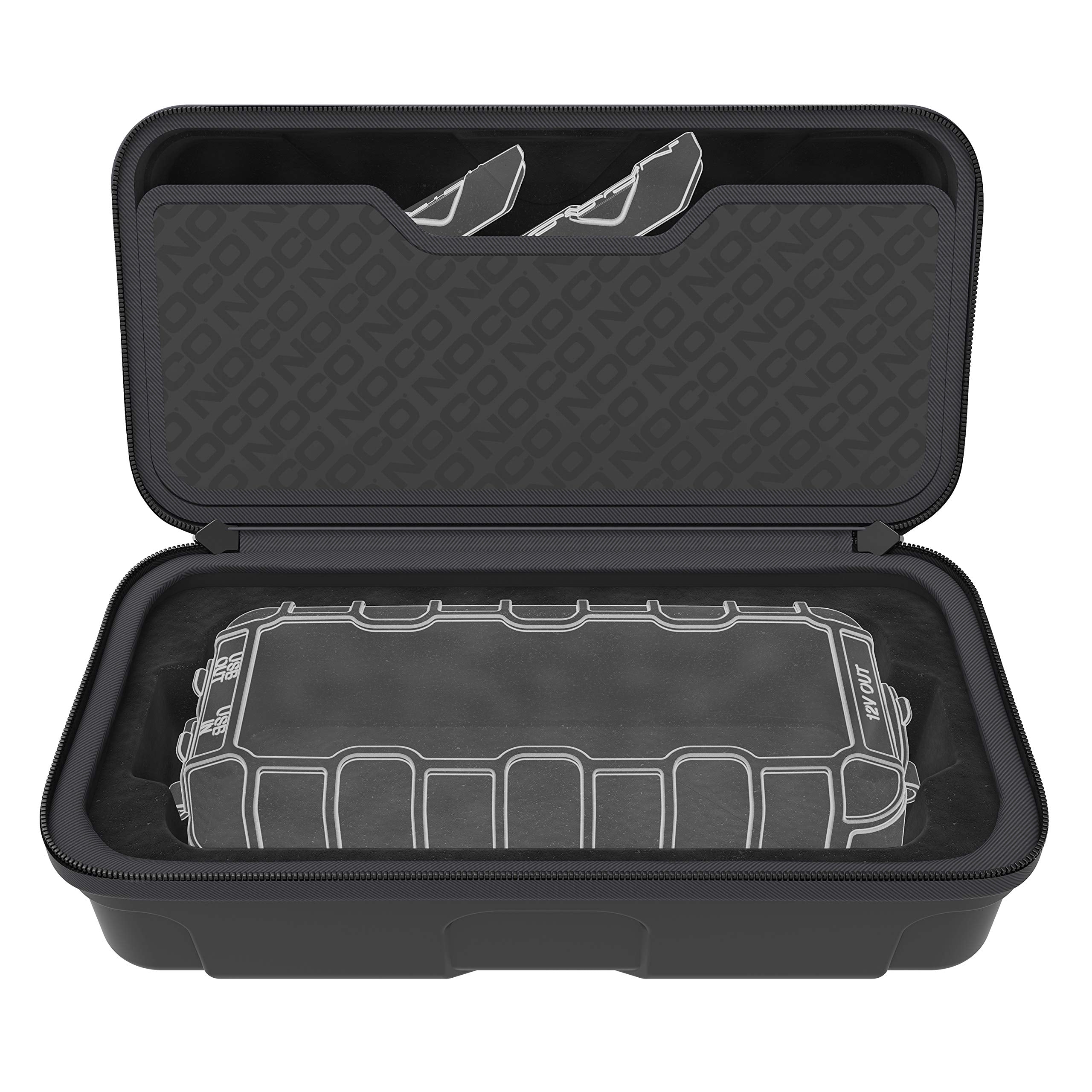 NOCO GBC017 Boost XL EVA case zipper detail highlights secure enclosure and durability