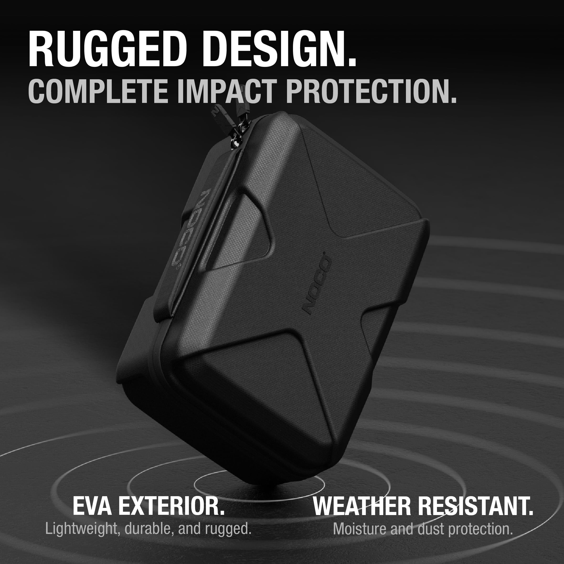 NOCO GBC103 reinforced handle for one-handed carrying