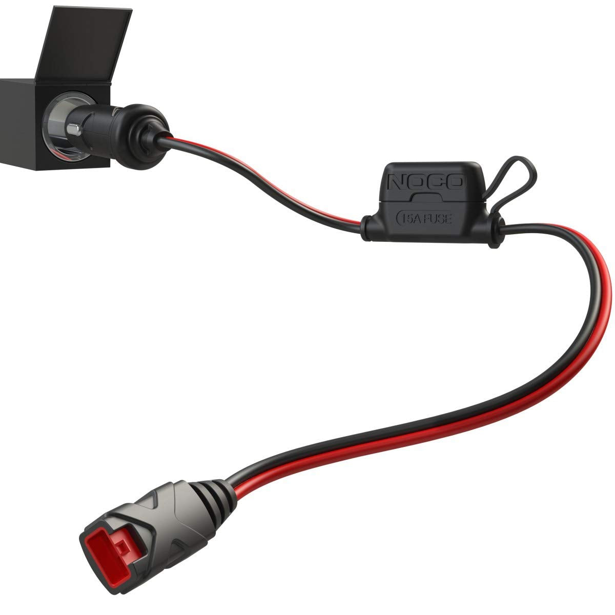 NOCO GC003 built-in 20A fuse provides added electrical protection during use.