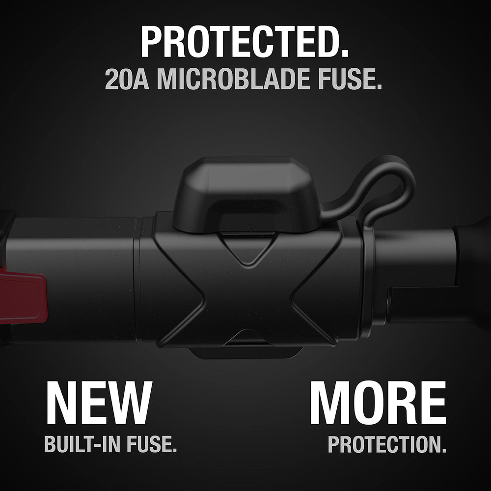 NOCO GC009 rugged, watertight connector stands up to outdoor charging environments.