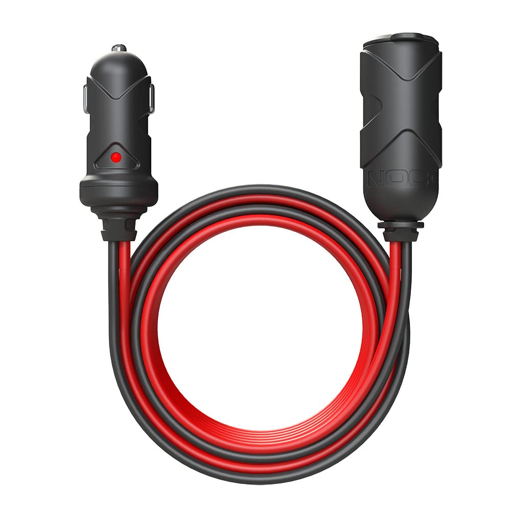 NOCO GC019 12V extension cable extending reach for tire inflators and coolers.