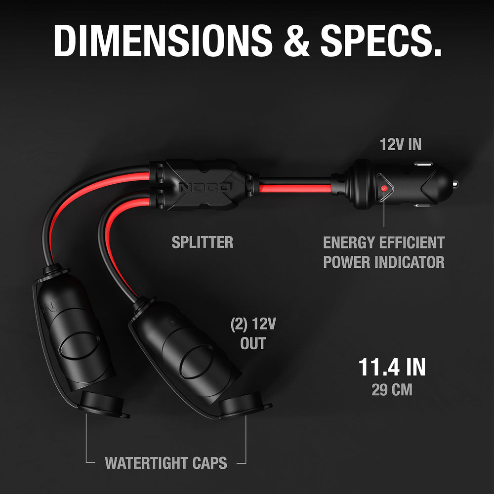 NOCO GC020 rugged design ready for outdoor conditions