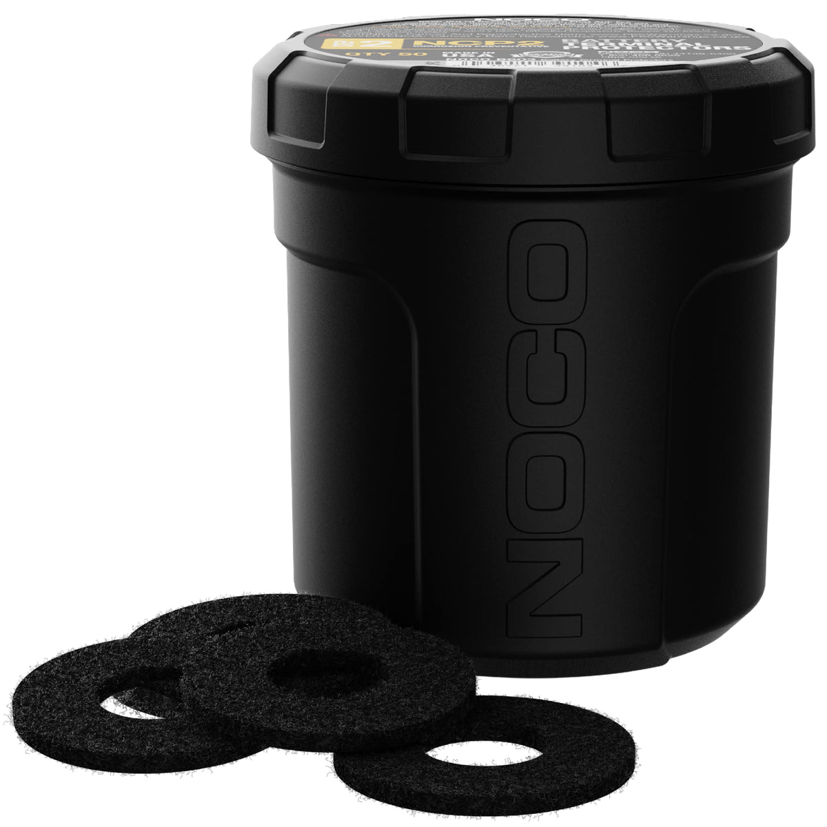 Noco NCP2 pack front view shows oil based corrosion protectors for battery protection