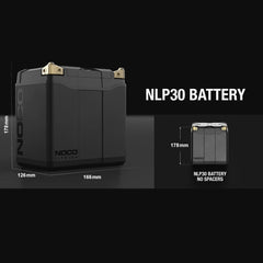 NOCO NLP30 side profile demonstrates slim form for versatile mounting.