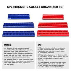NOEAIKE magnetic-base tray keeps sockets accessible on the work surface.