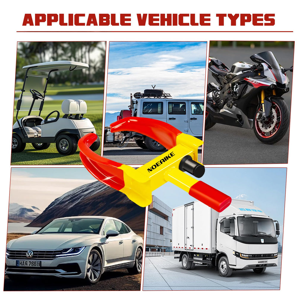 NOEAIKE Trailer Lock stored safely with durable steel construction