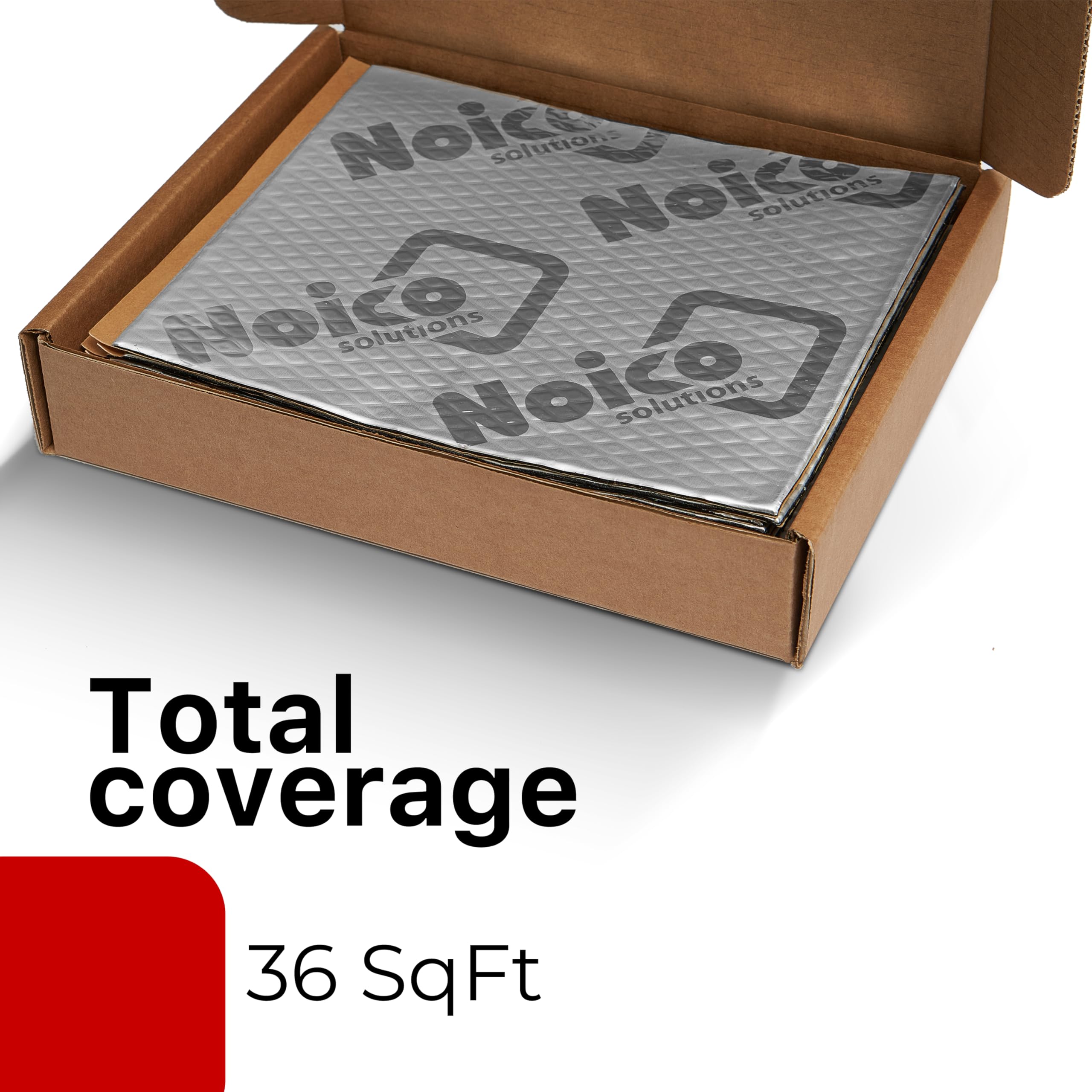The Noico Pro 80 mil thickness offers better coverage across panels.