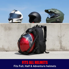 Nomad USA daily essentials packed in a compact riding backpack for commuting