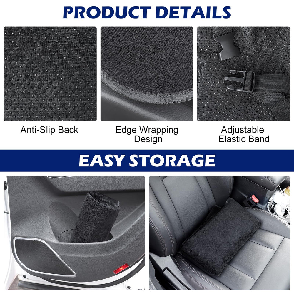 nomiou anti-slip back design prevents shifting during drive