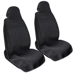 nomiou waterproof sweating car towel seat cover on front seat with non-slip grip