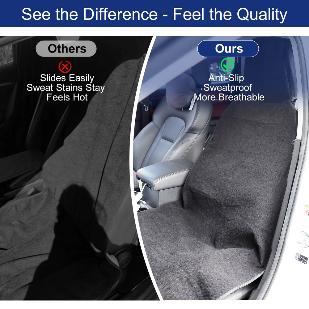 nomiou washable seat cover cleans easily after workouts