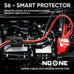 Noone 1000A capability for quick engine starts on a dead battery.