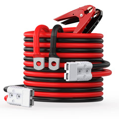 Noone heavy-duty jumper cables 25ft long reach for easy battery access.