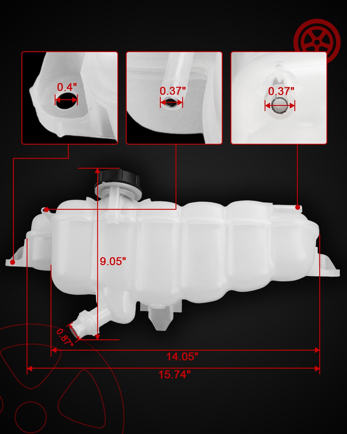 NOOYEESMO 603-318 compatibility label showing OEM references