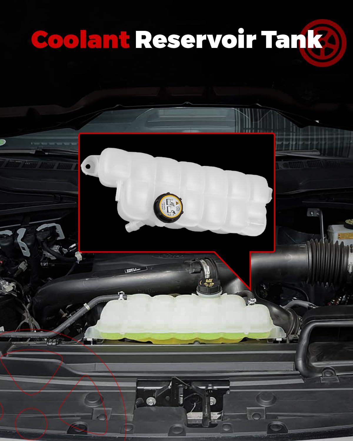 NOOYEESMO 603-318 verified fit for 2015-2024 Ford trucks