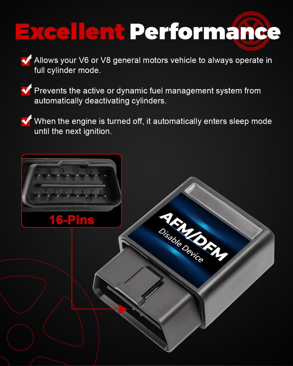 NOOYEESMO RA003 Yukon engine compartment supports smoother operation