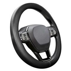 Noplkdss steering wheel cover napa leather closeup shows soft touch texture