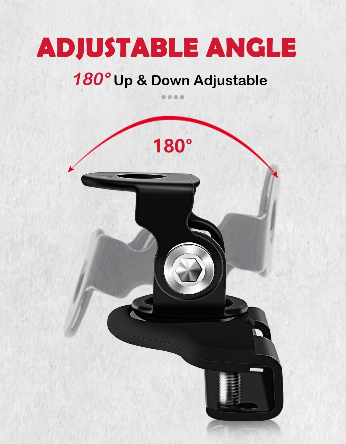 Northyun universal hood mount on bumper or flat surface 8 mm thick.