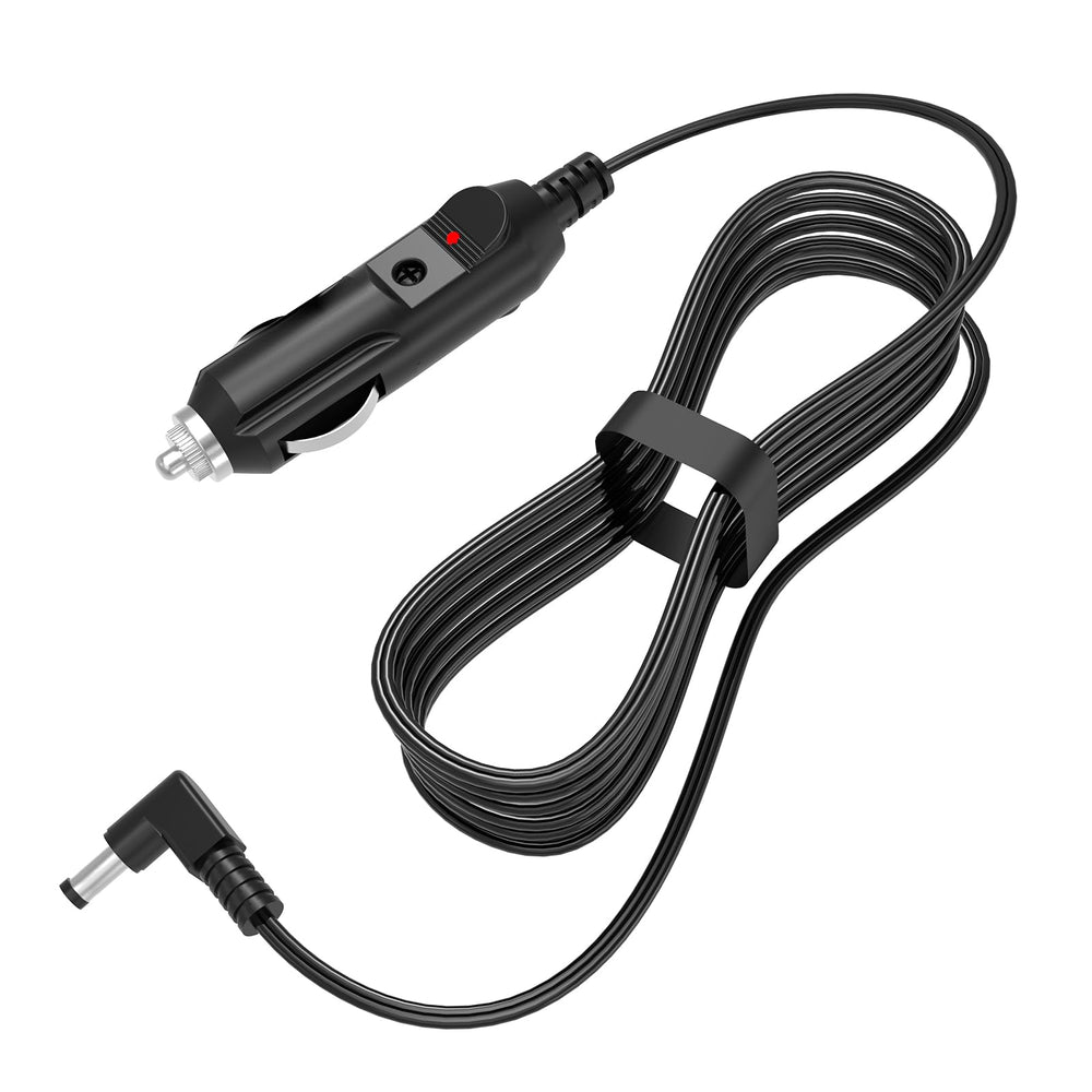 Norward TowMate light bar charger close-up showing 12V connection for reliable power