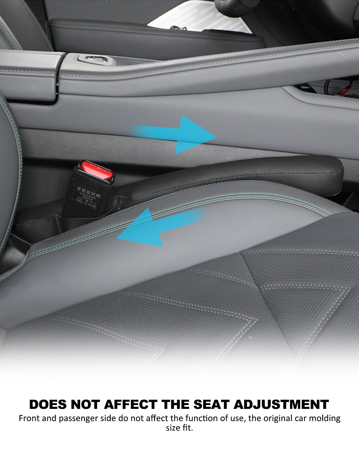 Nosxxus gap filler demonstrates quick, under-a-minute installation.