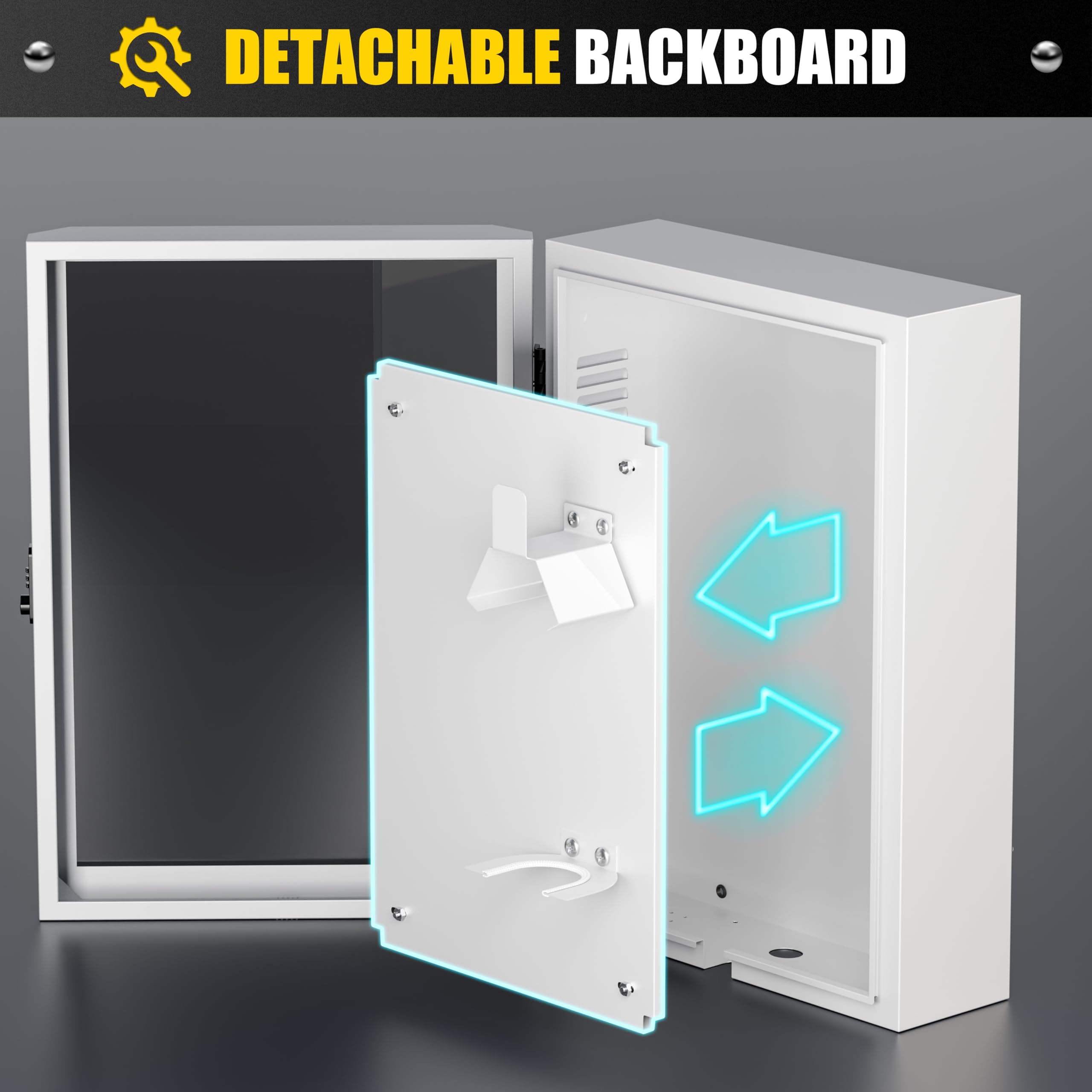 NOTASA outdoor enclosure protects the charger while keeping access convenient.