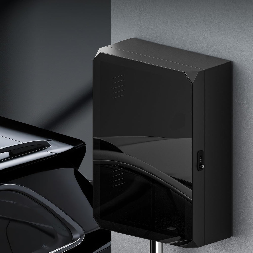 NOTASA Tesla Wall Charger Cover interior space showing large 24x20x10 inches area