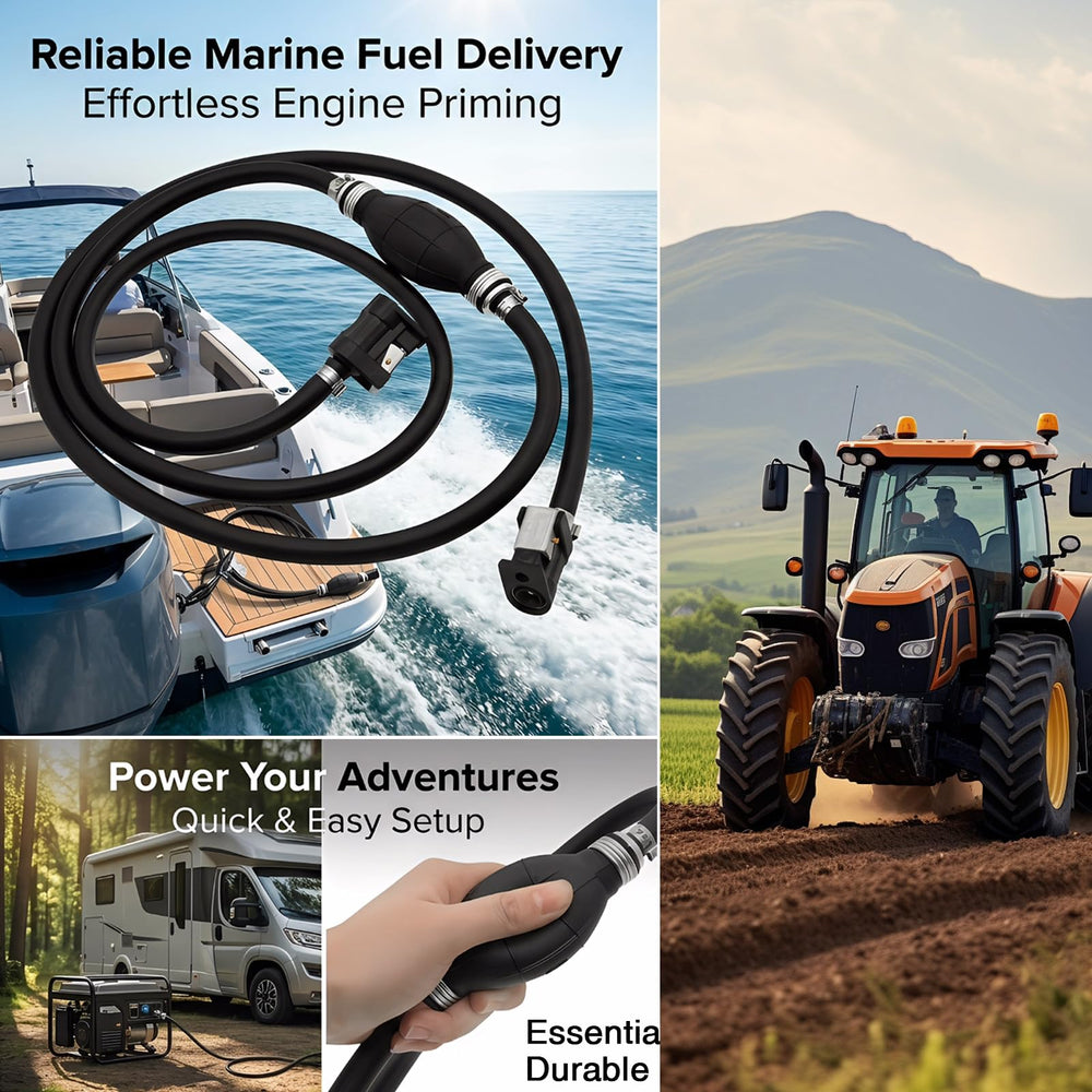 NOTETOUPT 6ft hose offers flexible routing for boats