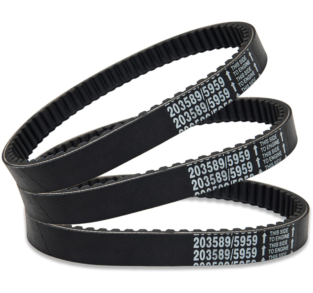 NOTETOUPT 30-series go-kart belt close-up shows durable rubber construction.