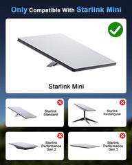 NovaKits Starlink Mini quick-release mount enabling fast, tool-free setup.
