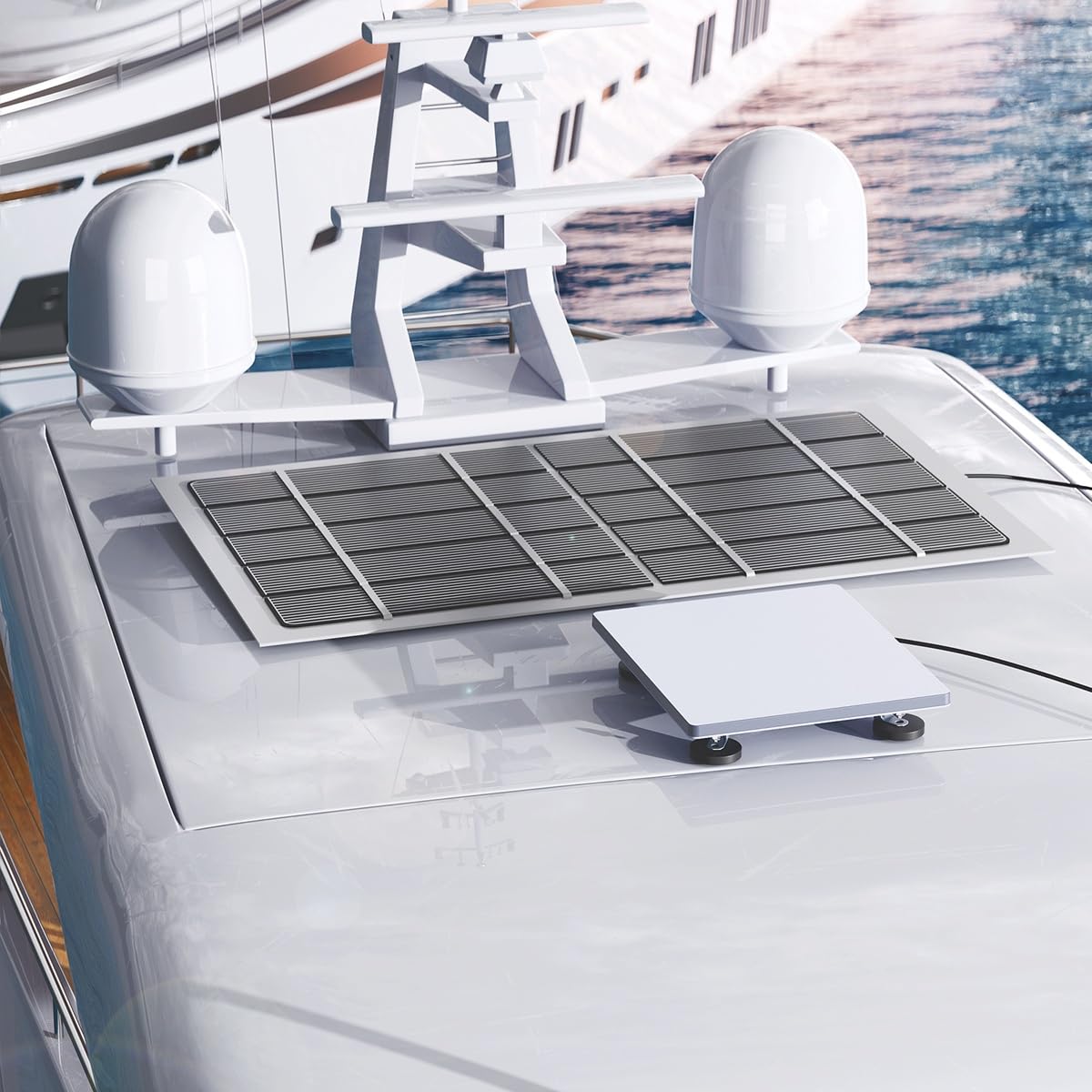 NovaKits Starlink Mini scratch-free pads protect vehicle paint during mounting.