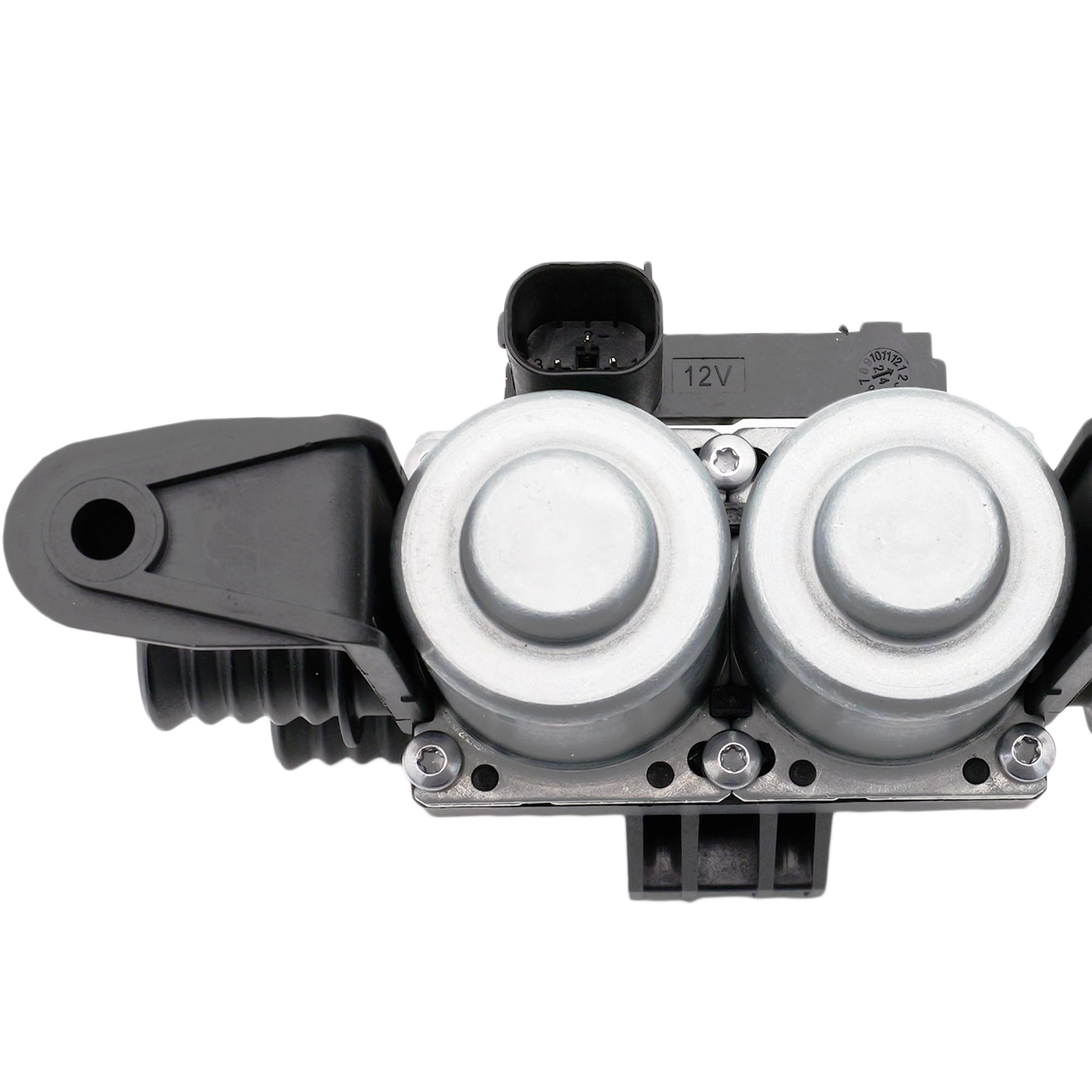NOVAPARTS BMW heater valve backside image highlighting connection points.