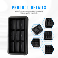NOVAPARTS Jeep Wrangler JK vent net in situ, supports ventilation and debris protection.