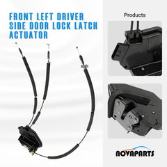 NOVAPARTS Nissan Rogue door lock assembly compatible with intelligent key