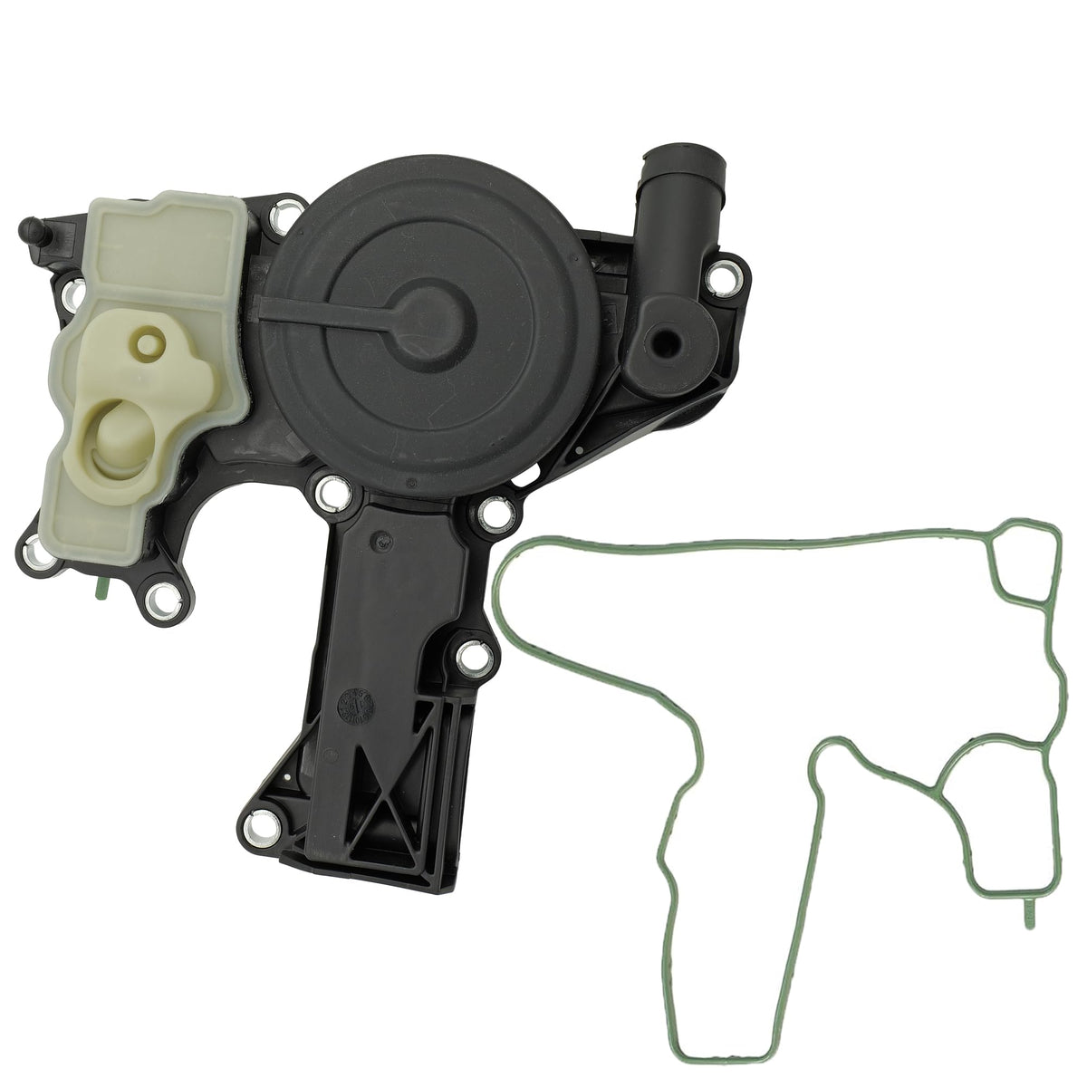 Novaparts PCV valve oil separator, Audi front view showing engine ventilation
