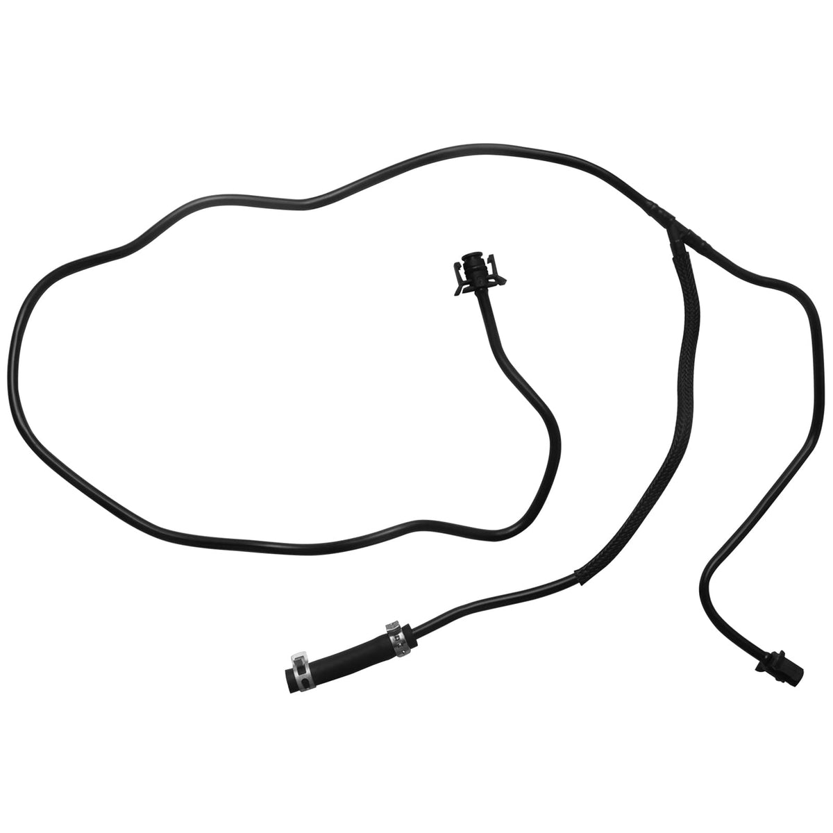NOVINO radiator reservoir hose for Ford Focus 2012-2018, direct OEM replacement