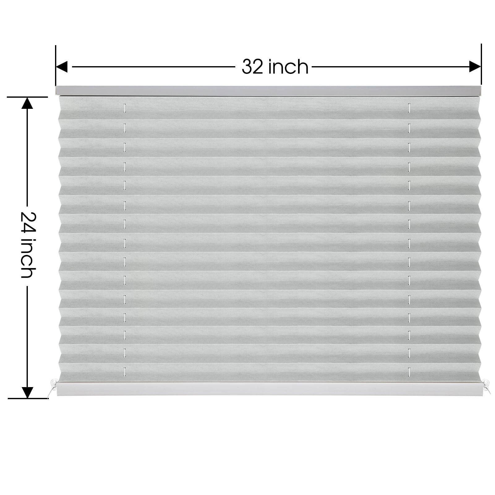 Novino RV blinds fit standard camper windows, including 32x24 sizes.