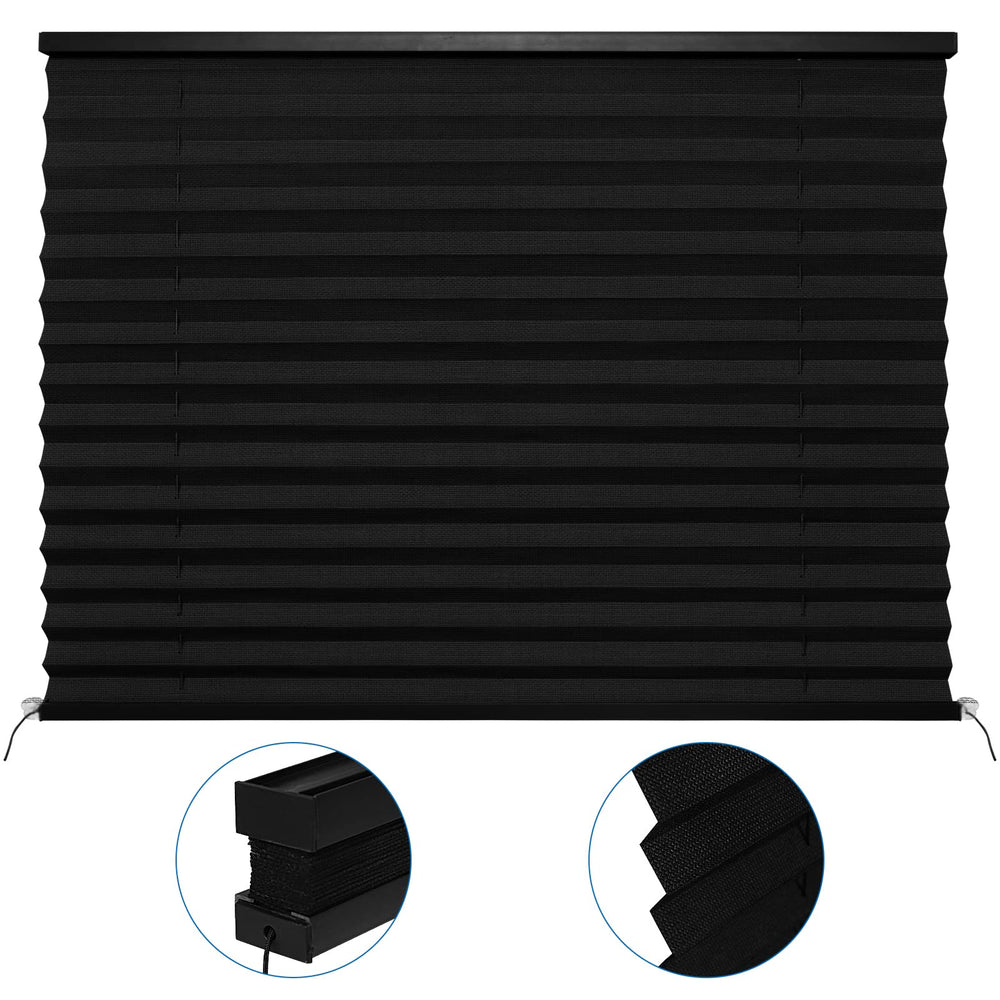 NOVINO opaque privacy shade provides solid screening for RV travel