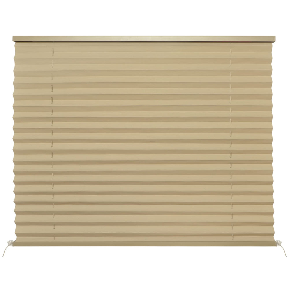 NOVINO RV blinds pleated shades installed for easy window coverage and privacy.