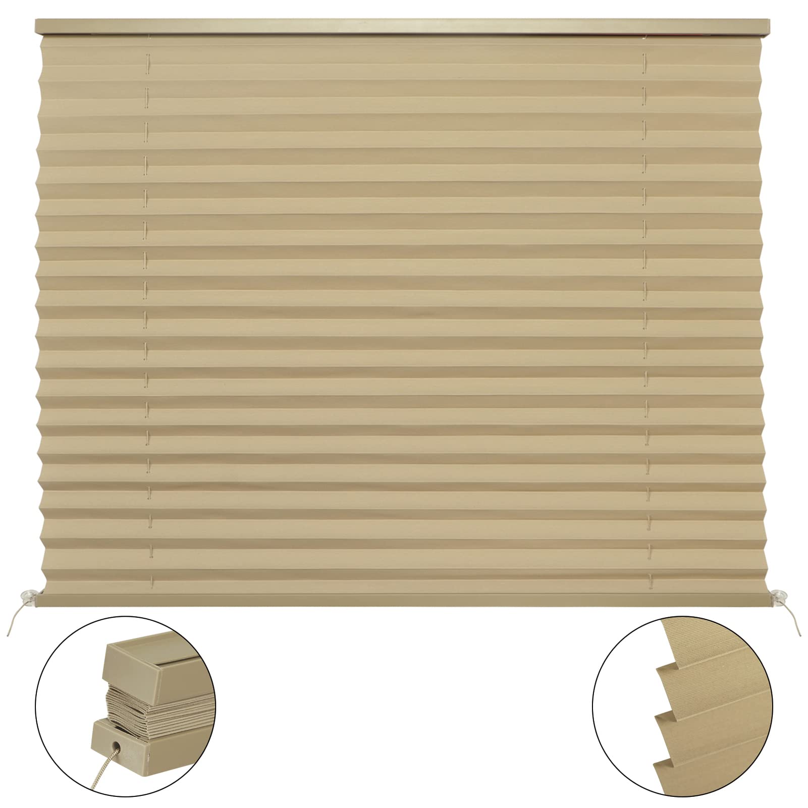 NOVINO RV blinds provide privacy shield for camper interiors during daytime.
