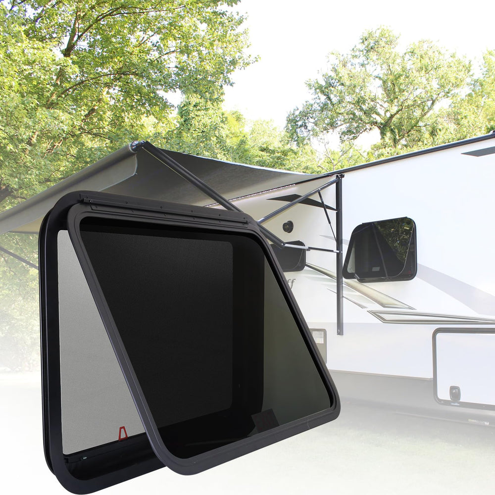 NOVINO screen included option keeps debris out while improving airflow.