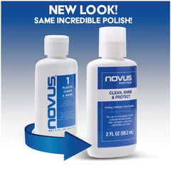 Novus 7050 polishes windshields to reduce haziness and scratches