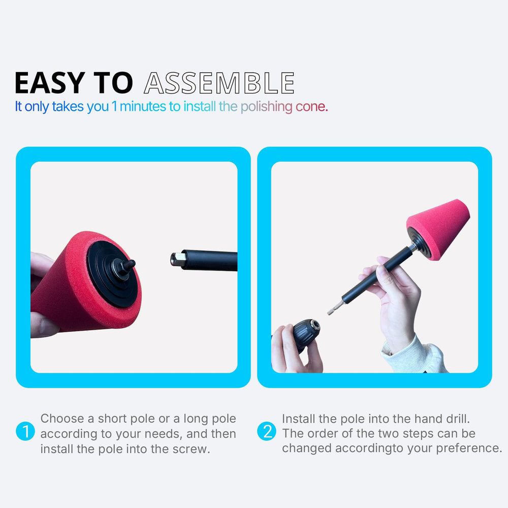 Noyfemr yellow cleaning brush pre-cleans rough surfaces for better results