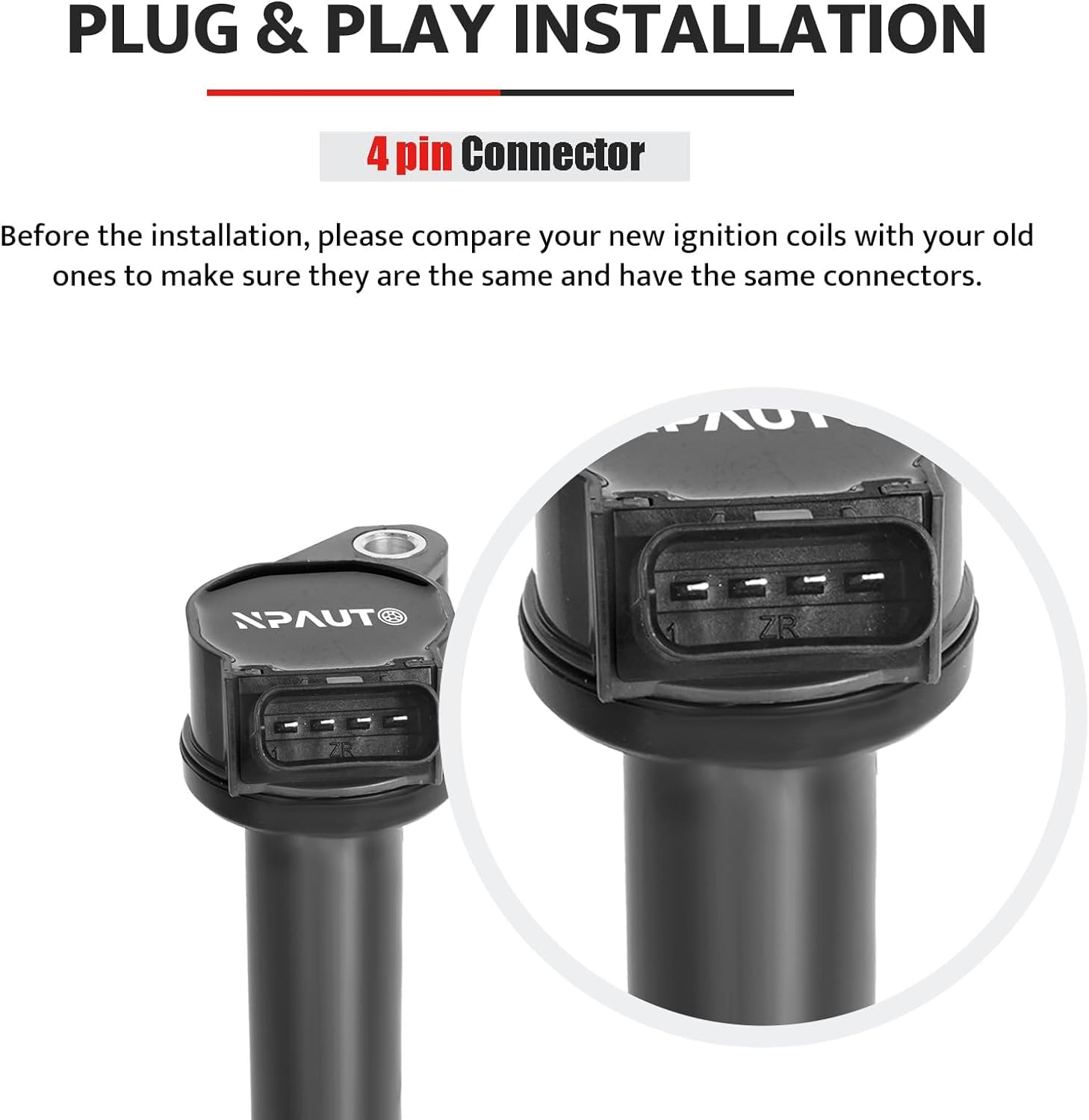 NPAUTO OEM-grade coil materials, durable construction for daily driving.