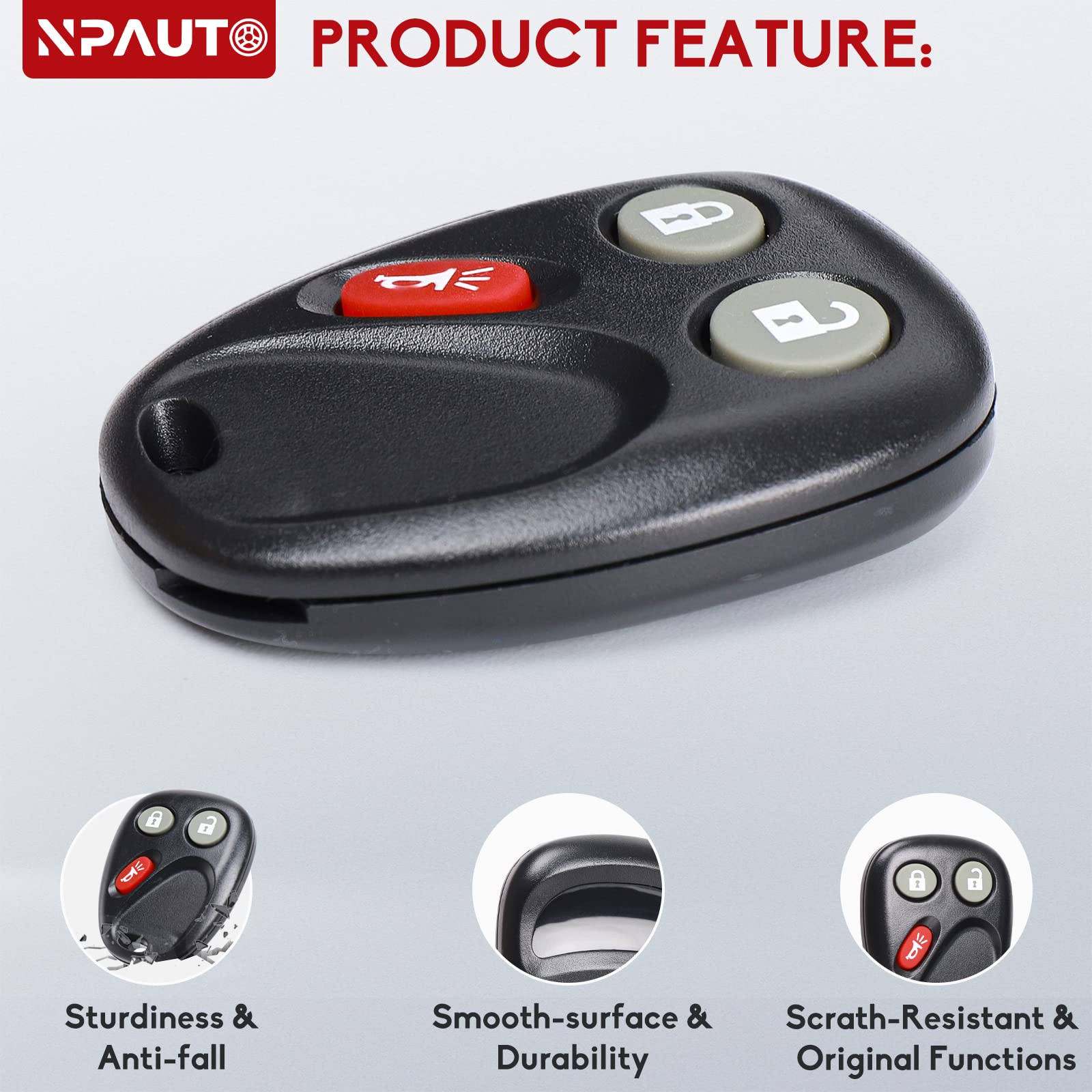 NPAUTO compatible FCC ID LHJ011 label indicates compatibility.