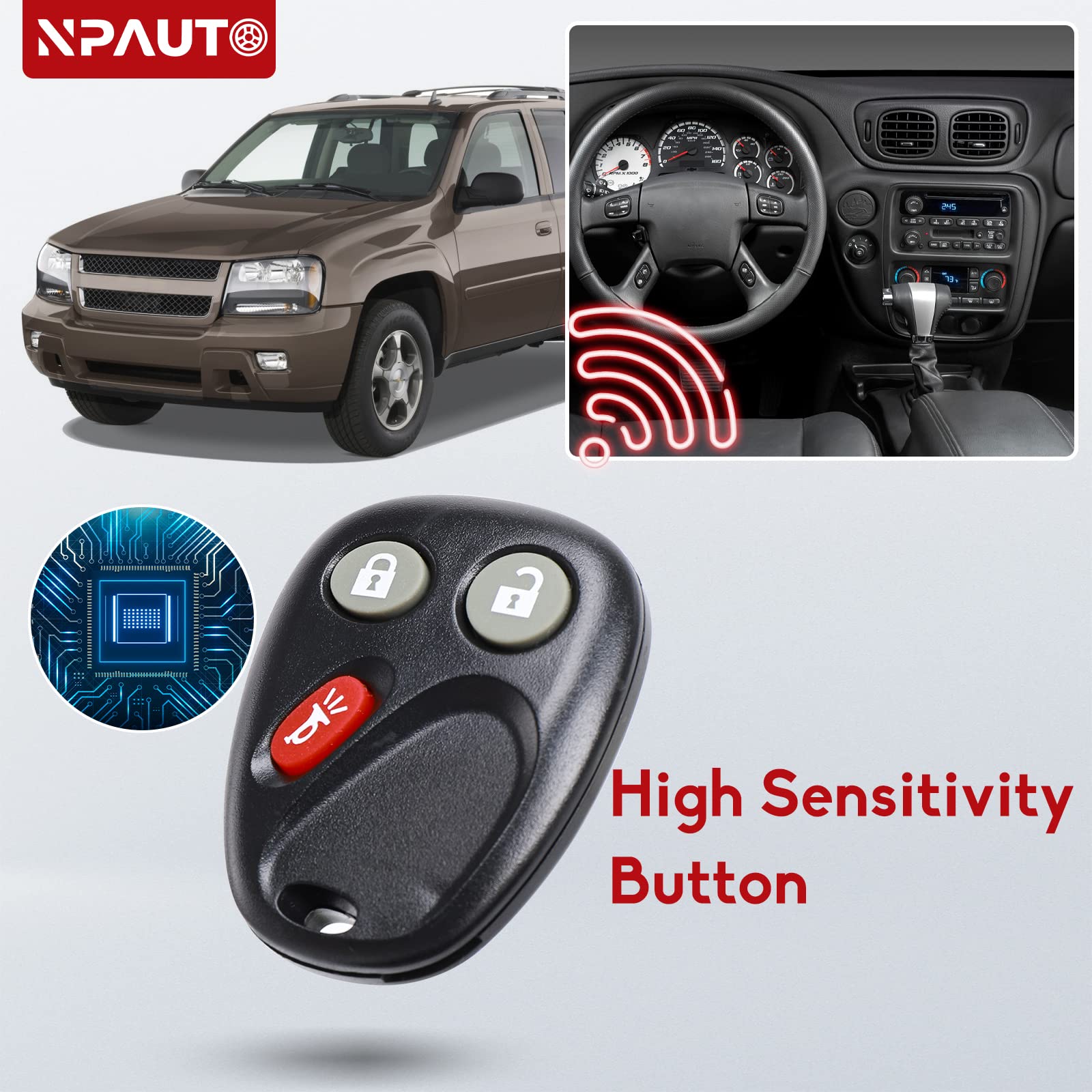 NPAUTO DIY programming guide provides simple steps to pair the remote.