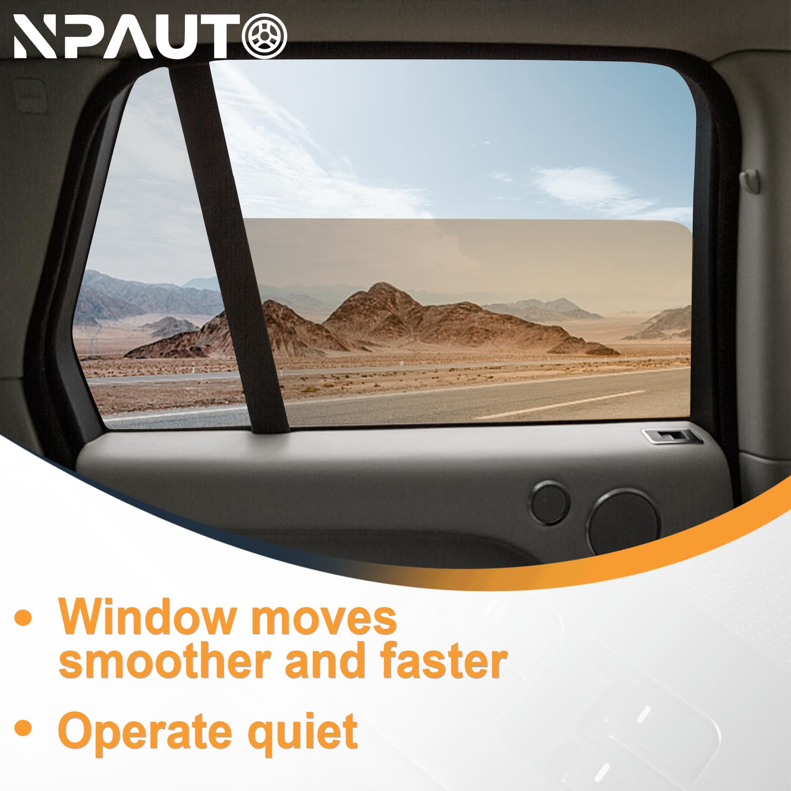 NPAUTO front-left regulator motor assembly keeps Civic window responsive.