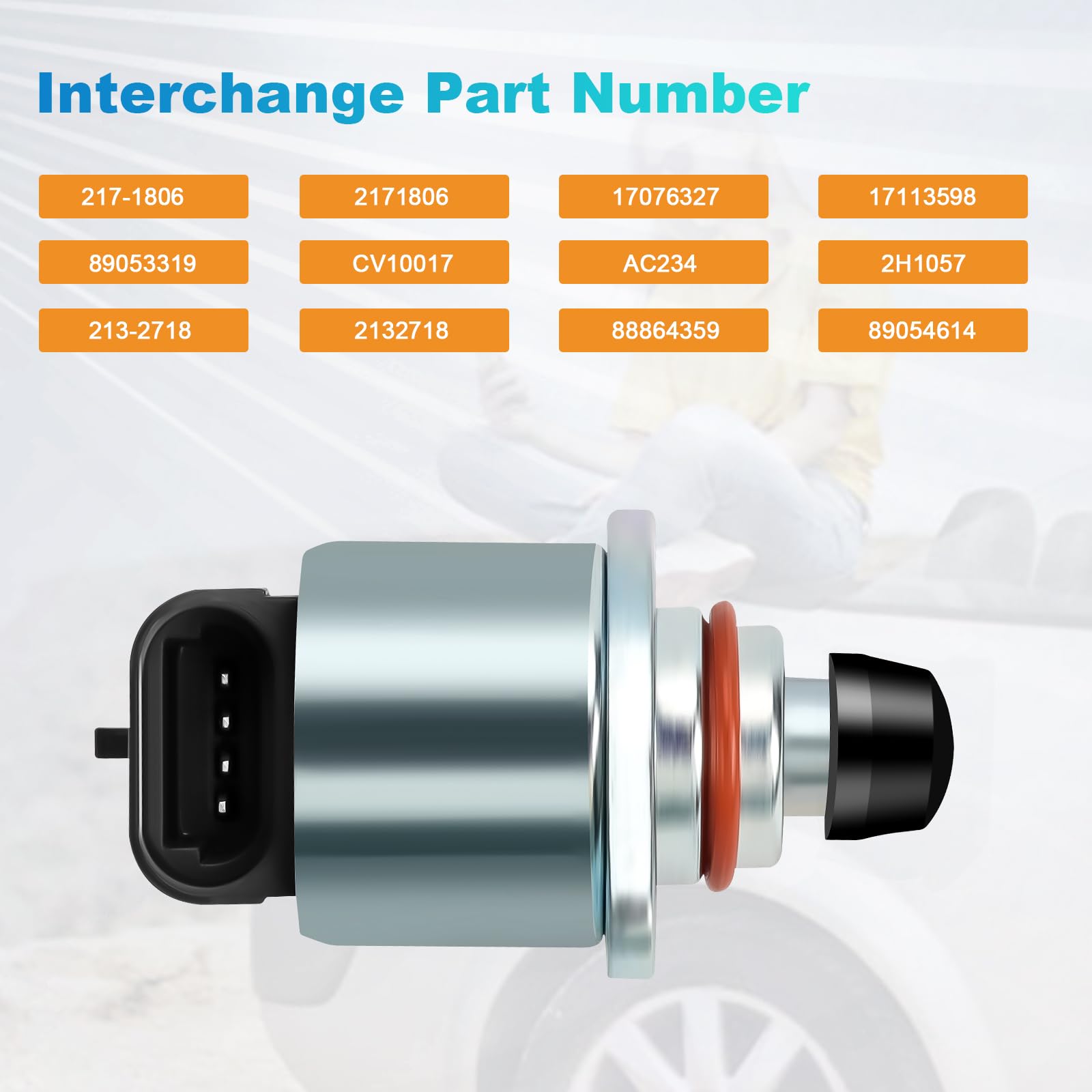 NPAUTO interchange numbers chart showing compatibility options for GM models.