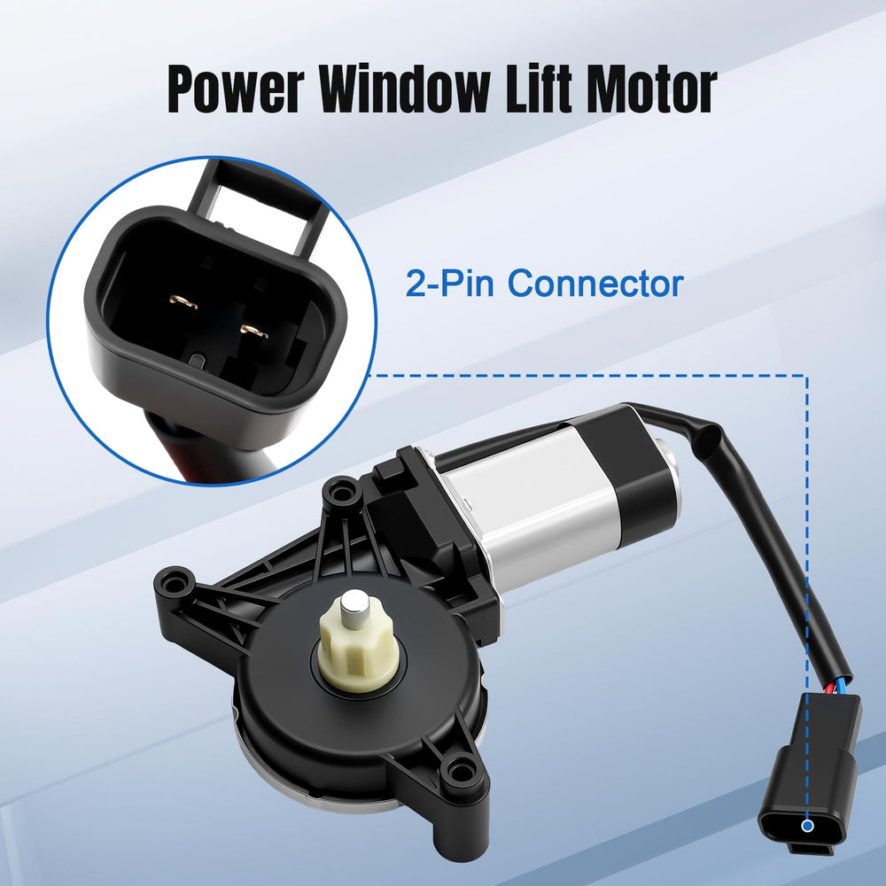 NPAUTO 742-123 quiet operation reduces cabin noise during window use.