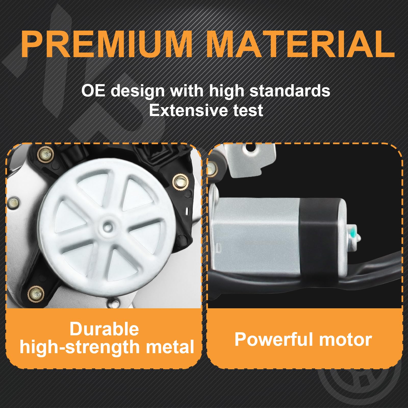 NPAUTO oe-style regulator supports durable Civic window performance.